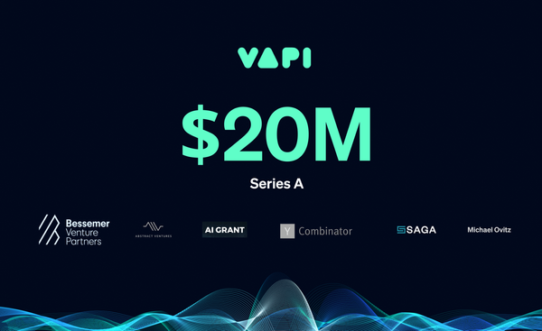 Vapi Raises $20M to Serve Explosive Demand for Voice AI